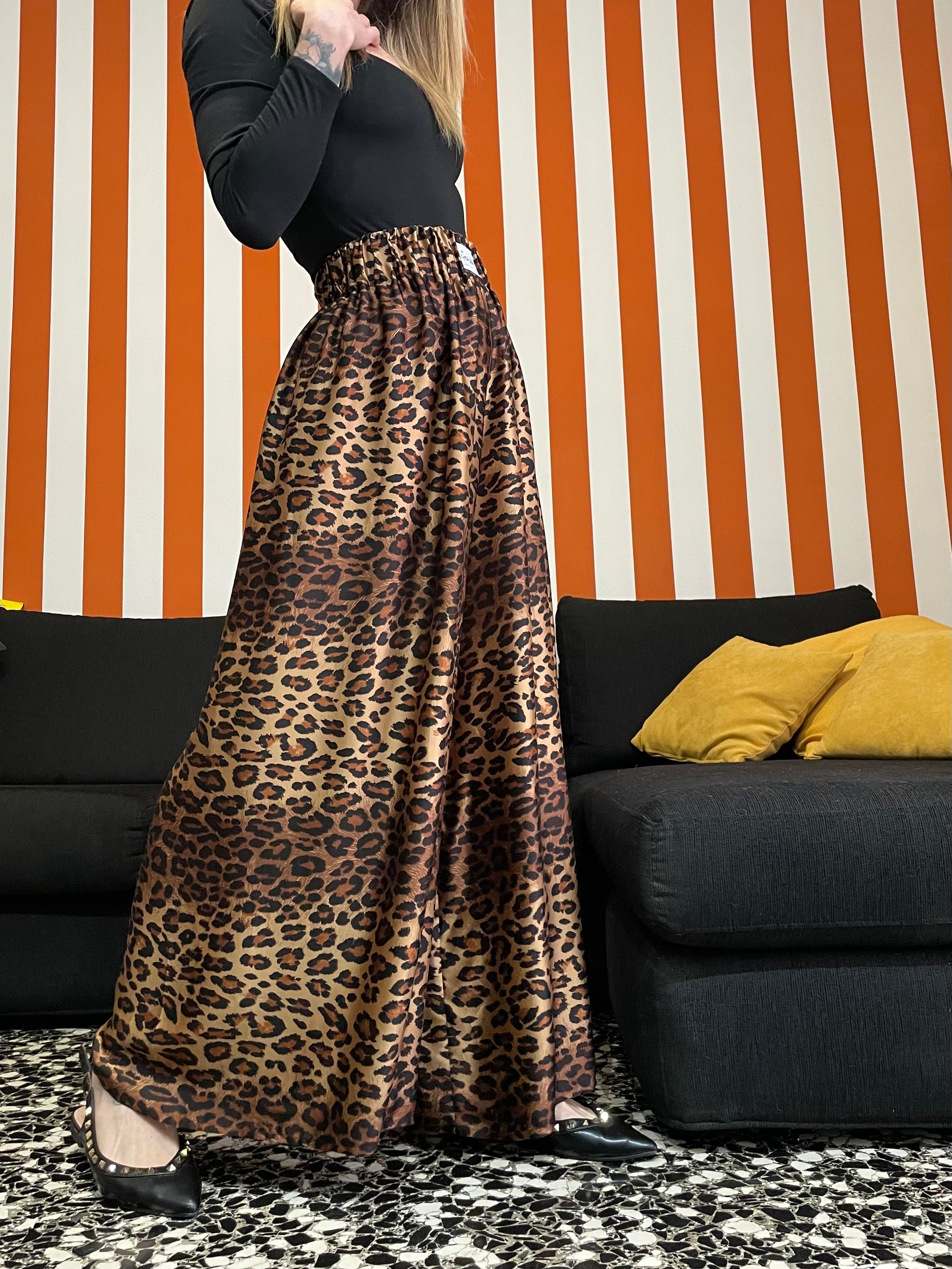 Pantalone Giulia Leopardato