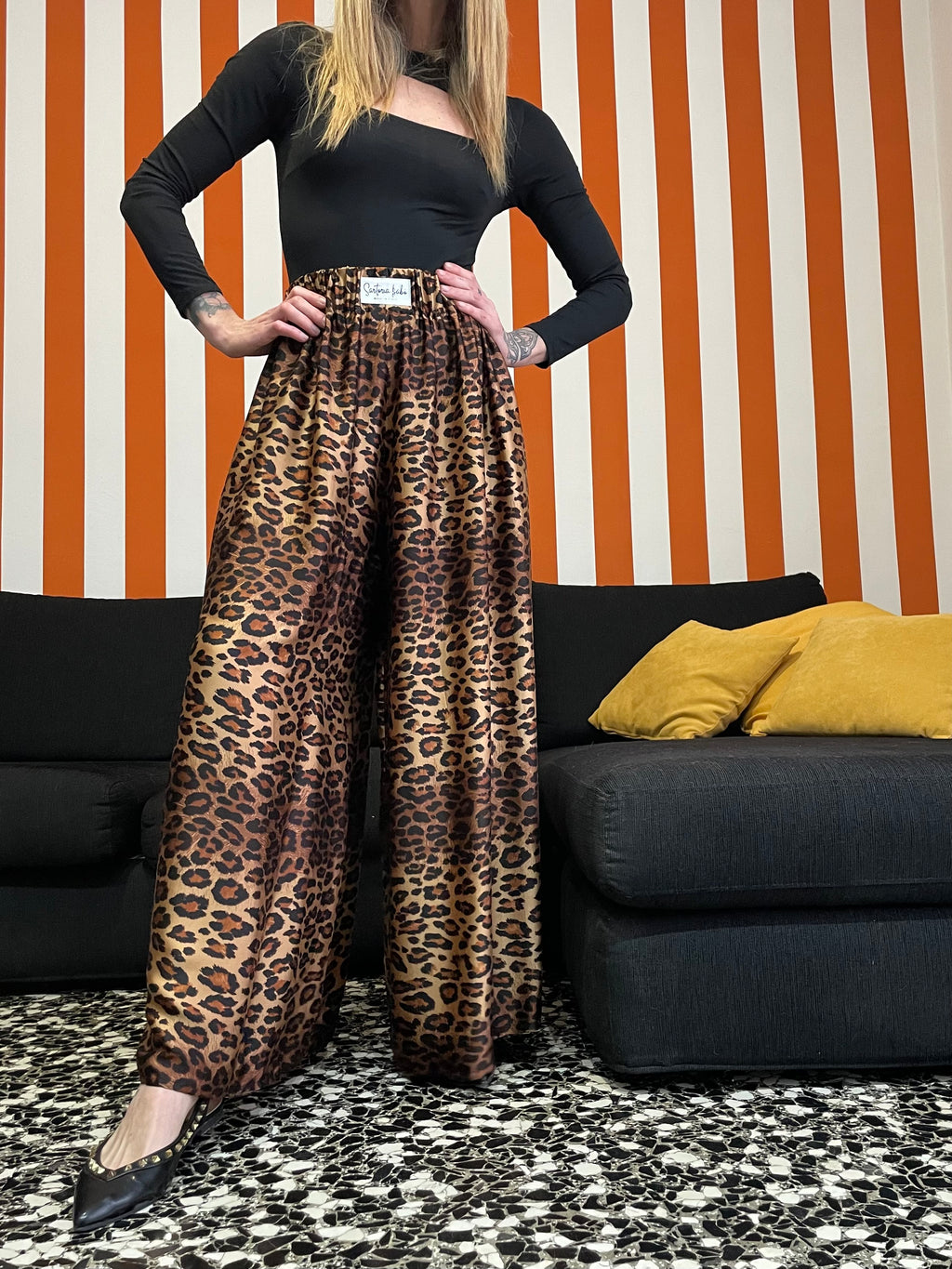 Pantalone Giulia Leopardato