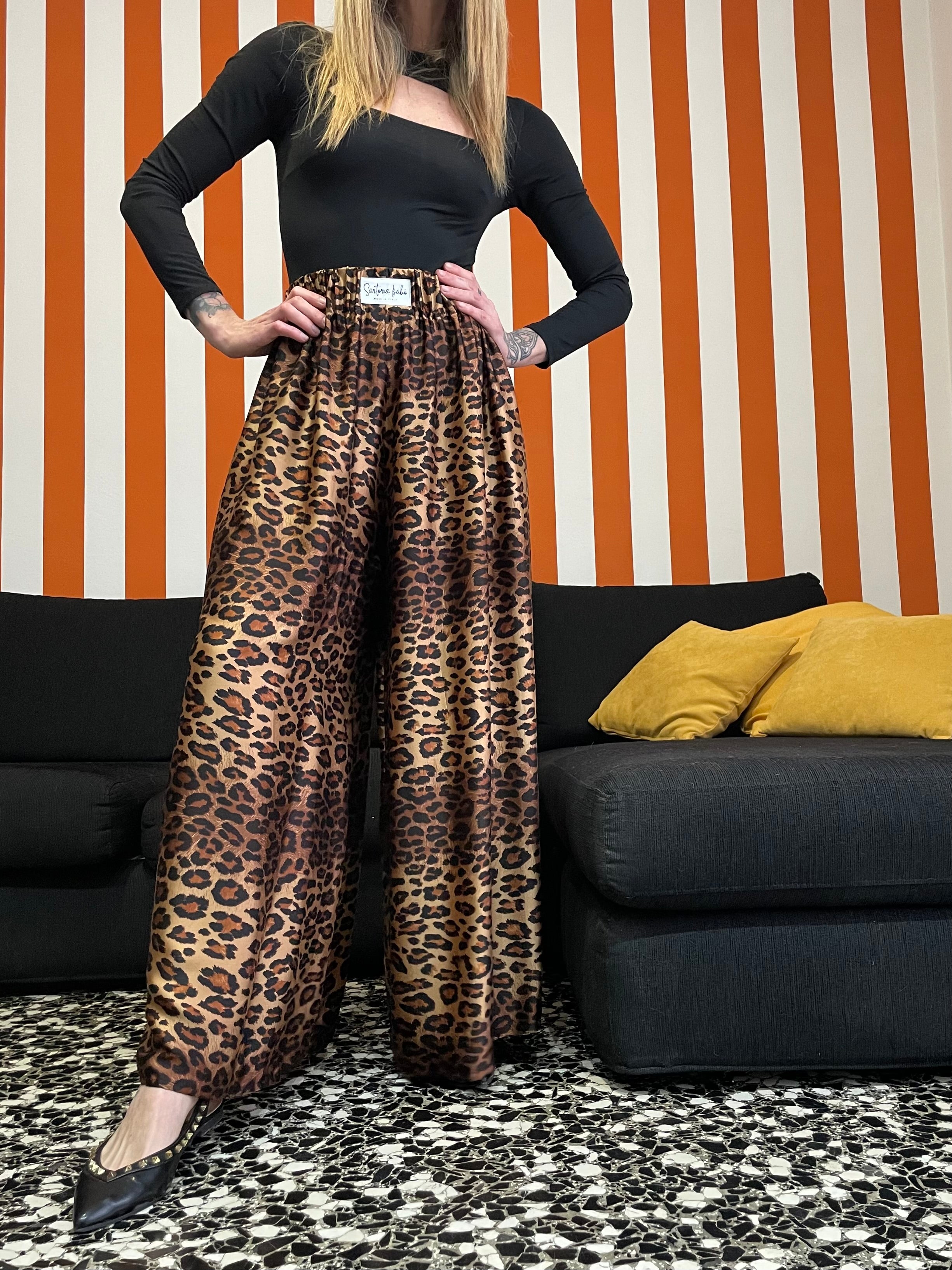 Pantalone Giulia Leopardato