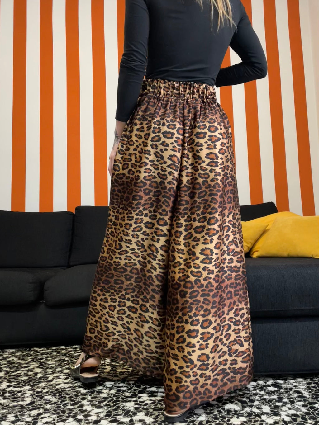 Pantalone Giulia Leopardato