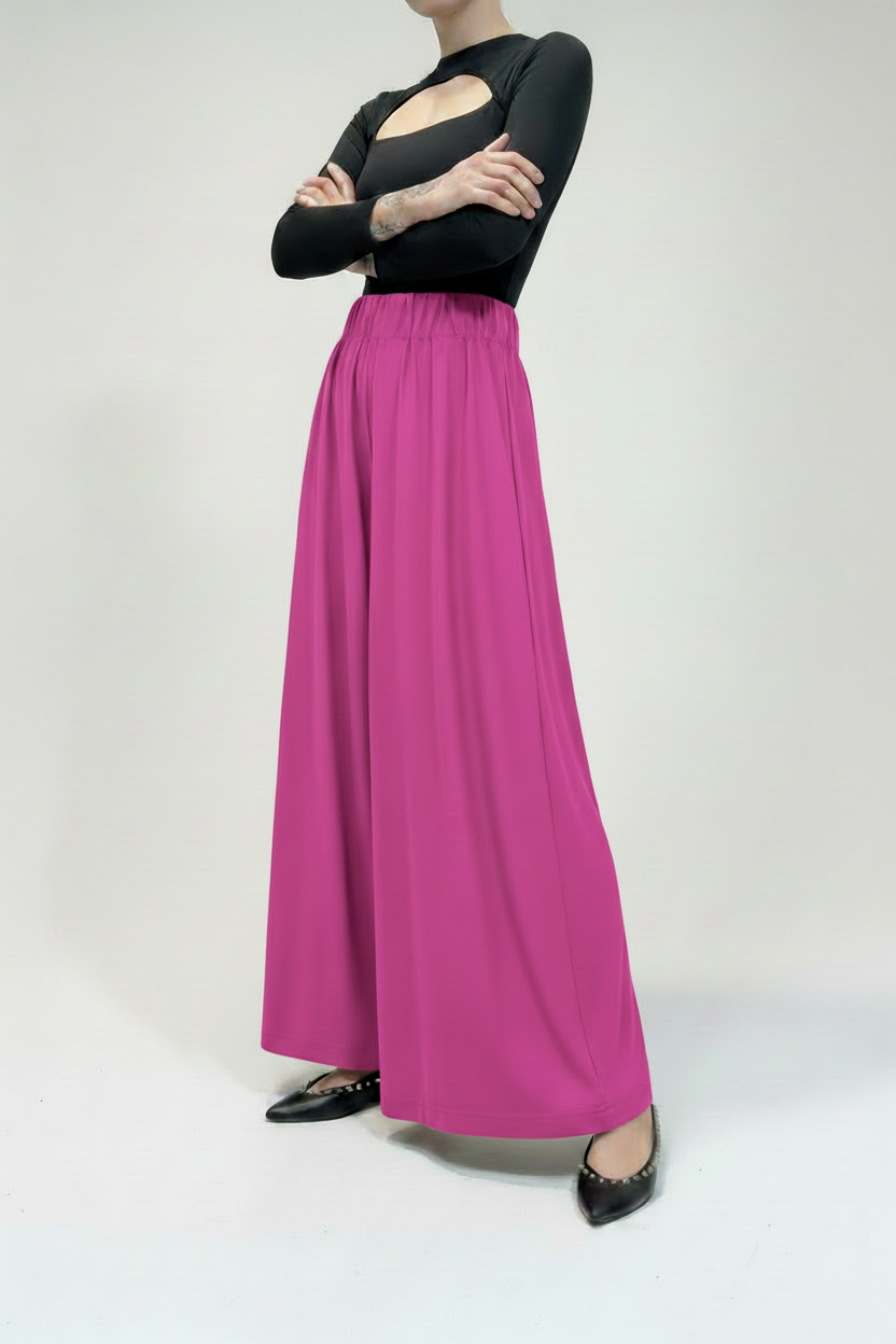 Pantaloni fucsia - vista frontale