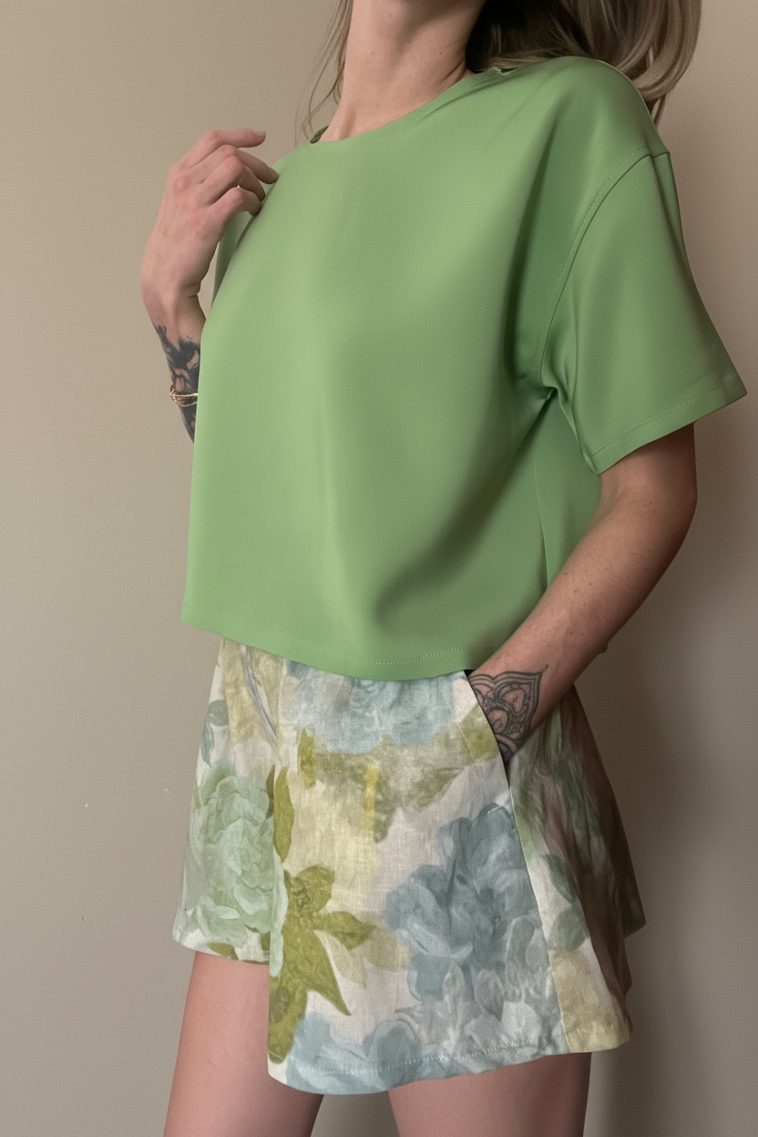 Stile Studio – posa con mano al colletto