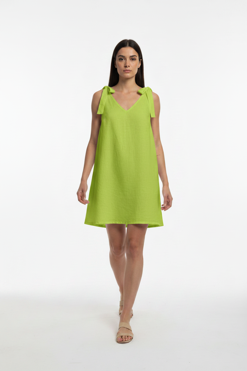 Vestito verde lime - solo colore cambiato